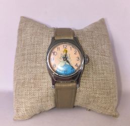 vintage 1950s Disney Cinderella wristwatch manufactured by Timex