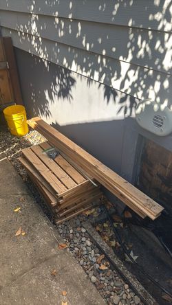 Used Lumber Wooden shelves
