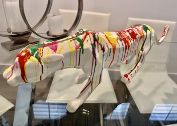 Designer Jaguar Art Piece
