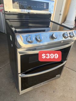 LG Double Oven Electric Range Stainless Steel