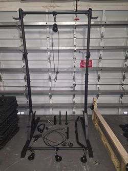 Cable Machine / Pull Up Stand / Squat Rack