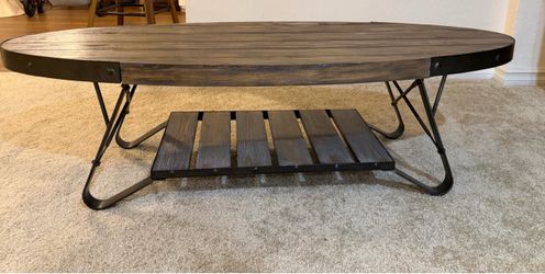 Rustic coffee table