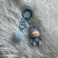 Labubu Mini Keychain Bag Charm 1pc