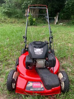 Toro self propelled lawn mower