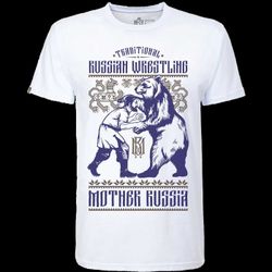 T-shirt "Russian Wrestling", size S