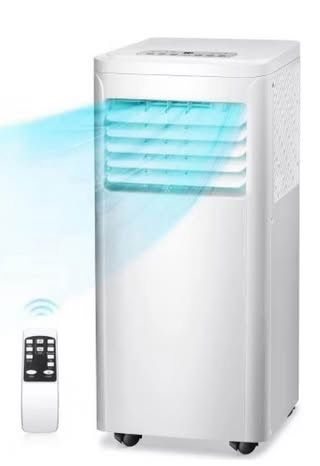 New 10,000 BTU Portable Air Conditioner, AC Unit Cools 500 SQFT, Dehumidifier, Fan