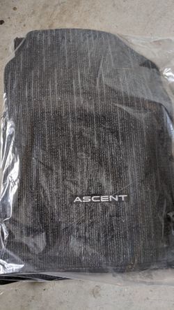 OEM 2019-21 Subaru Ascent Black Carpeted Floor Mats Set J505SXC000 - New Sealed