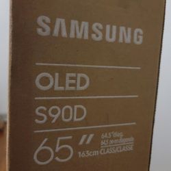 SAMSUNG S90D Series 65 Inches OLED 4K Smart TV | HDR+ | Dolby Atmos, Object Tracking Sound Lite | Motion Xcelerator, Real Depth Enhancer, 4K AI Upscal
