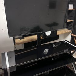 45” TV With TV Stand And Remote