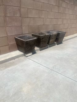 Macetas de madera