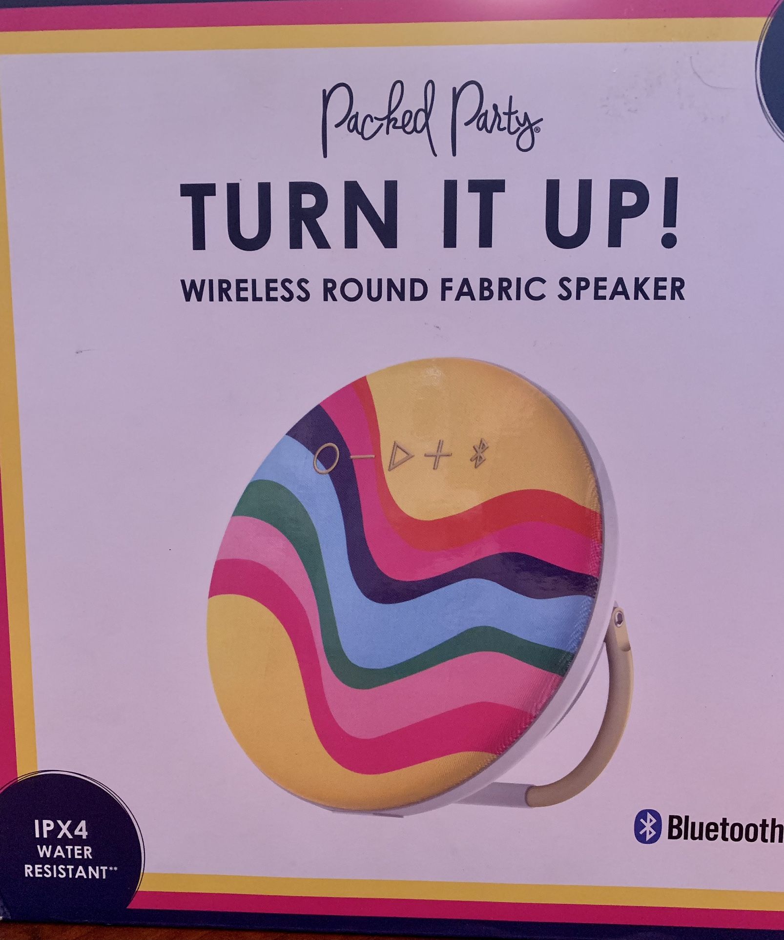 Packed Party “Ride The Wave”  Wireless Speaker