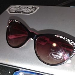 Bebe Sunglasses Purple (Black Rose)