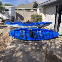 2 Pelican Bandit 100MXT Kayaks