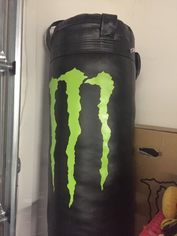 Monster Energy Punching Bag
