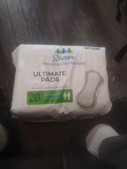 20 count of secure personal care products ultimate paths