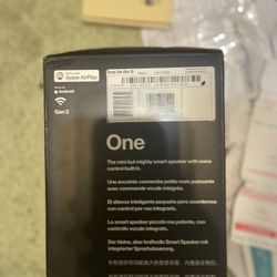 Sonos One (Gen2) – New in Box – 2 Available – Original Packaging
