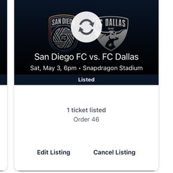 San Diego Fc V FC Dallas
