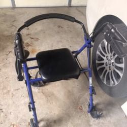 Walker With Seat