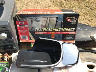 Nearly new custom towing mirrors for 99-07 Chevy Silverado & Tahoe or GMC Sierra & Yukon