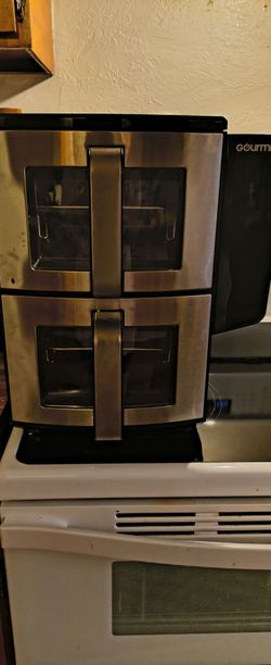 new Gourmia double Decker air fryer