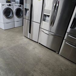 Blow Out Sale Warehouse Full Of Nice Like Brand New Washer Dryer Fridge Stove Stackable Free Warranty Only 65for Financing 90day TO Pay 