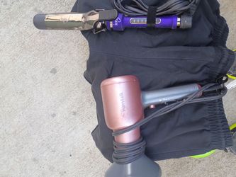Wavytalk Hair Dryer and Ion Curling Iron Set