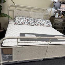 E. King Bed Frame 