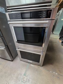 30" KITCHENAID DOUBLE OVEN STAINLESS STEEL
