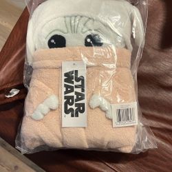 Star Wars Toddler Character Blanket -yoda 