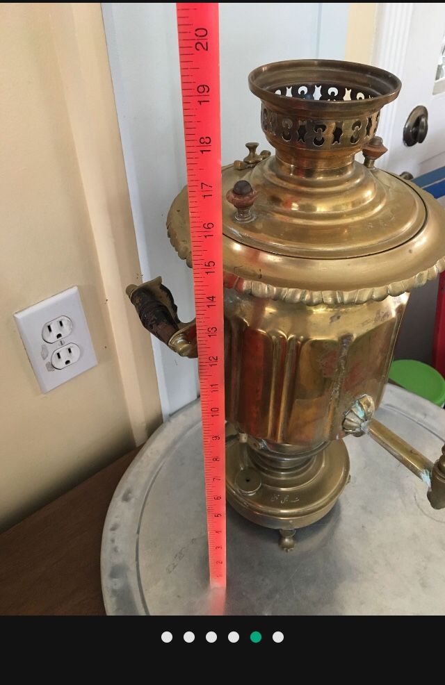 Authentic Handcrafted Persian Samovar kerosene fueled FREE DELIVERY Within Bay Area