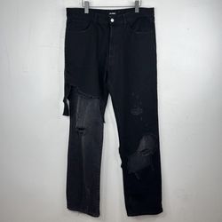 Raf Simons Destroyed Denim
