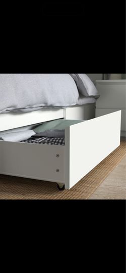 Malm bed storage box - set of 2