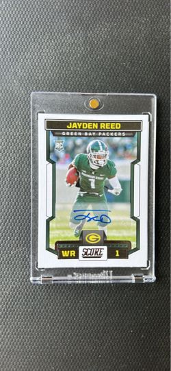 Jayden Reed Rookie Card Auto