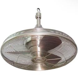 20-in Brushed Nickel Indoor/Outdoor Ceiling Fan (3-Blade)