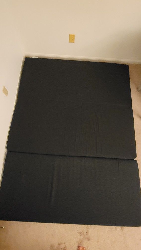 Thin Black Futon Mattress