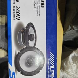 Alpine S2-S65 Speakers 