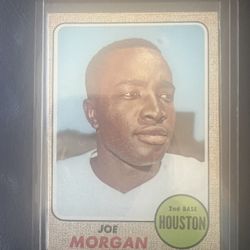 1968 Topps Baseball Card Joe Morgan 