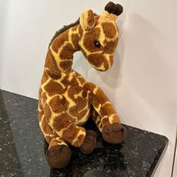 Ty Classic Tall Giraffe Plush Hightops 2003 Beanie Stuffed Animal Soft 16" 