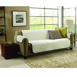 Quilted Sofa And Loveseat Riversable Covers.
