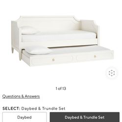 Pottery Barn Kids Twin Trundle Bed