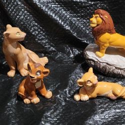 Disney China Lion King Ceramic Figurines (4)