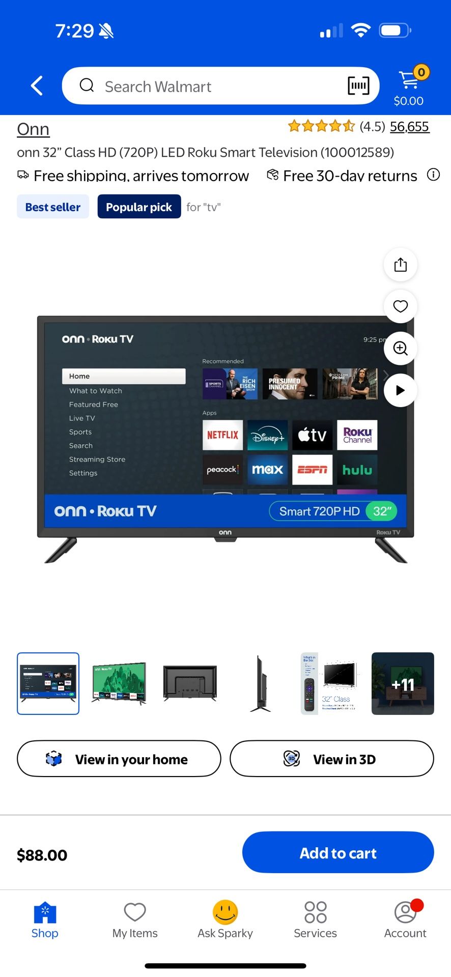 32 Inch ROKU TV