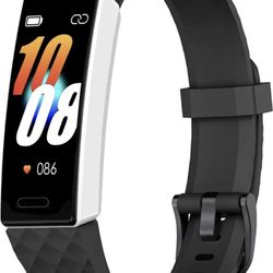 TeslaHero Fitness Tracker,Activity Tracker with Heart Rate Blood Oxygen SpO2 Sleep Monitor,Waterproof Health Watch for Android and iPhone,Sport Pedome