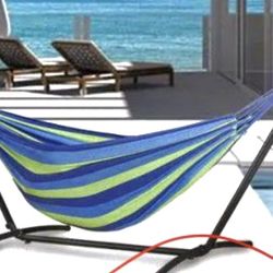 Hammock Double With Stand (2 Colors)