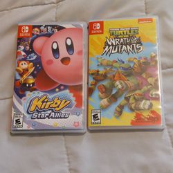 Kirby And TMNT For Nintendo Switch