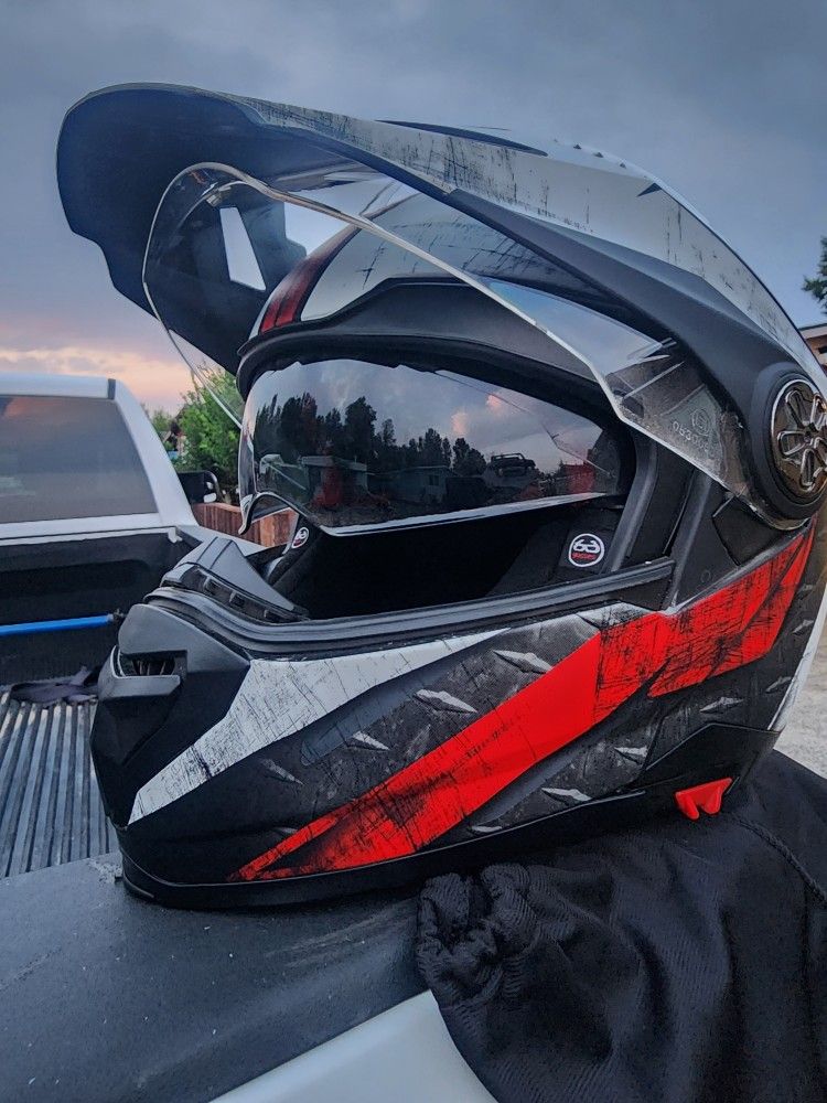 ILM FULL FACE MODULAR HELMET LARGE