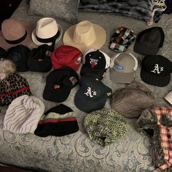 Hats - Variety From Caps To Beanies 