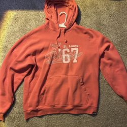 pink st. louis hoodie 