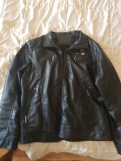 Faux Leather Jacket