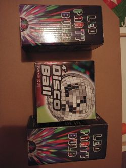 Party Lights And Disco Ball And More